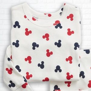 NWT BabyGap Disney Mickey Mouse 100% Organic Cotton PJ Set Size 5YRS